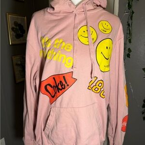 Coca Cola Pink Hoodie